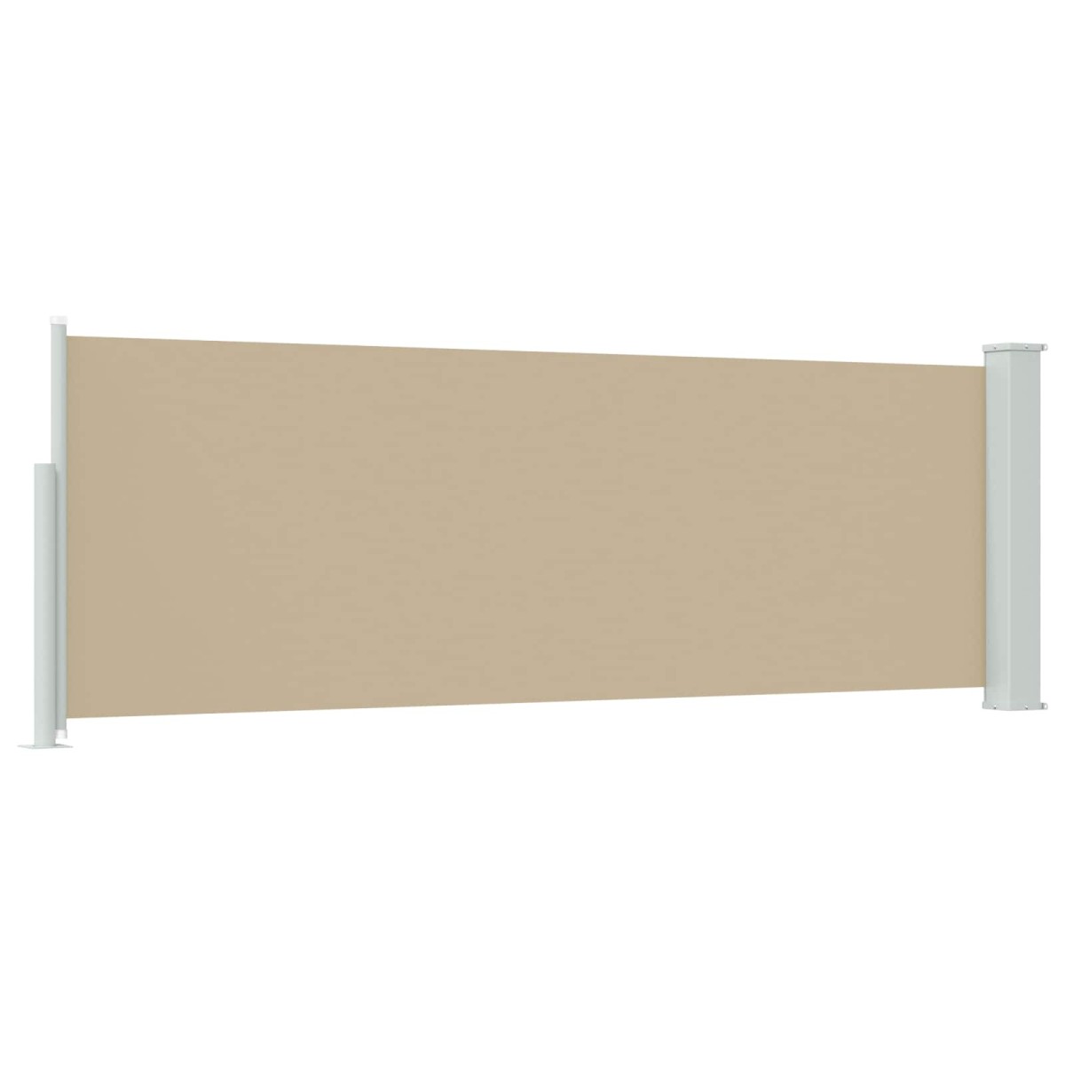 vidaXL Ανακλινόμενος Πλευρικός Απλώστρα 300 x 100 cm Πολυεστέρας