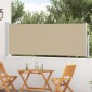vidaXL Ανακλινόμενος Πλευρικός Απλώστρα 300 x 100 cm Πολυεστέρας