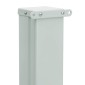 vidaXL Ανακλινόμενος Πλευρικός Απλώστρα 300 x 100 cm Πολυεστέρας