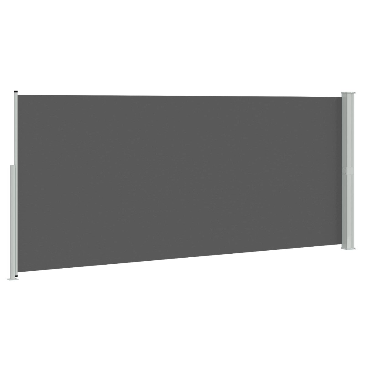vidaXL Ανακλινόμενος Πλευρικός Απλώστρα 180 x 500 cm