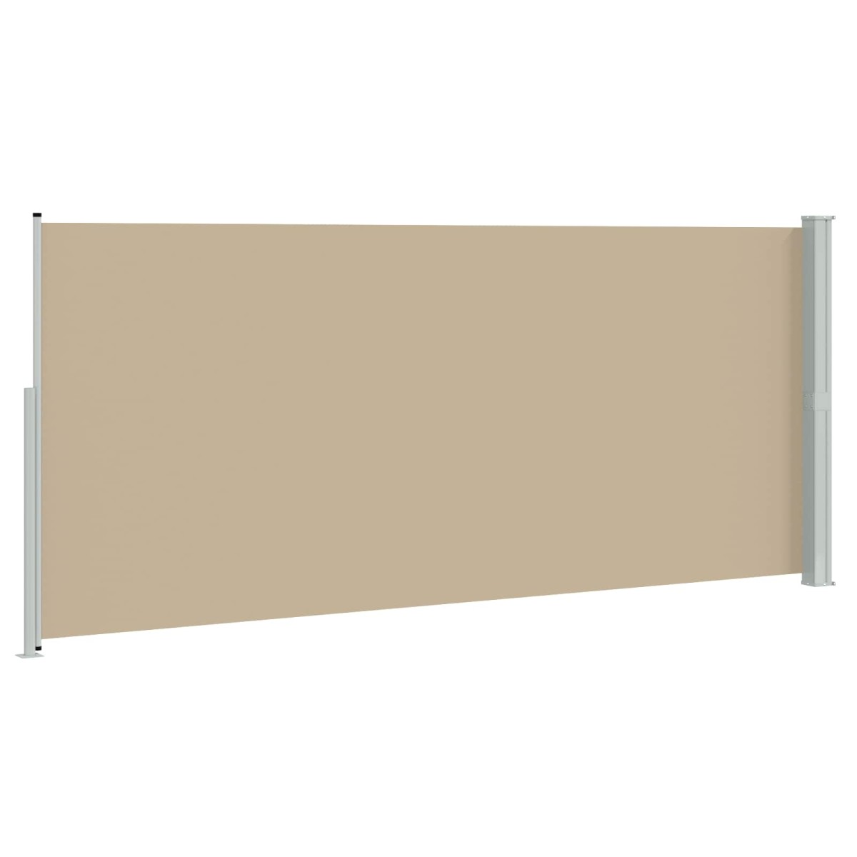 vidaXL Ανακλινόμενος Πλευρικός Απλώστρα 220 x 500 cm