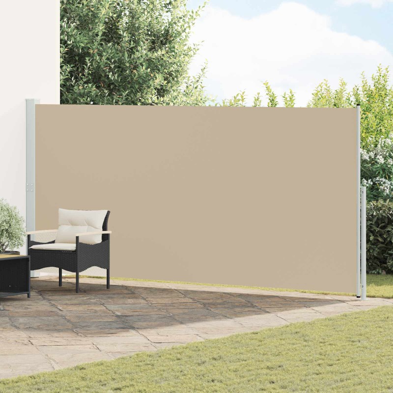 vidaXL Ανακλινόμενος Πλευρικός Απλώστρα 220 x 500 cm