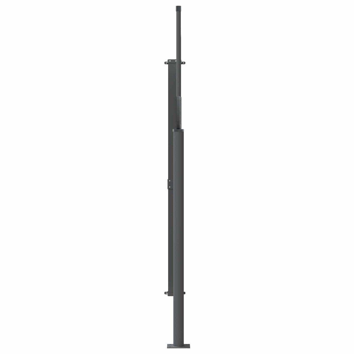 vidaXL Ανακλινόμενος Πλευρικός Απλώστρα 120 x 300 cm