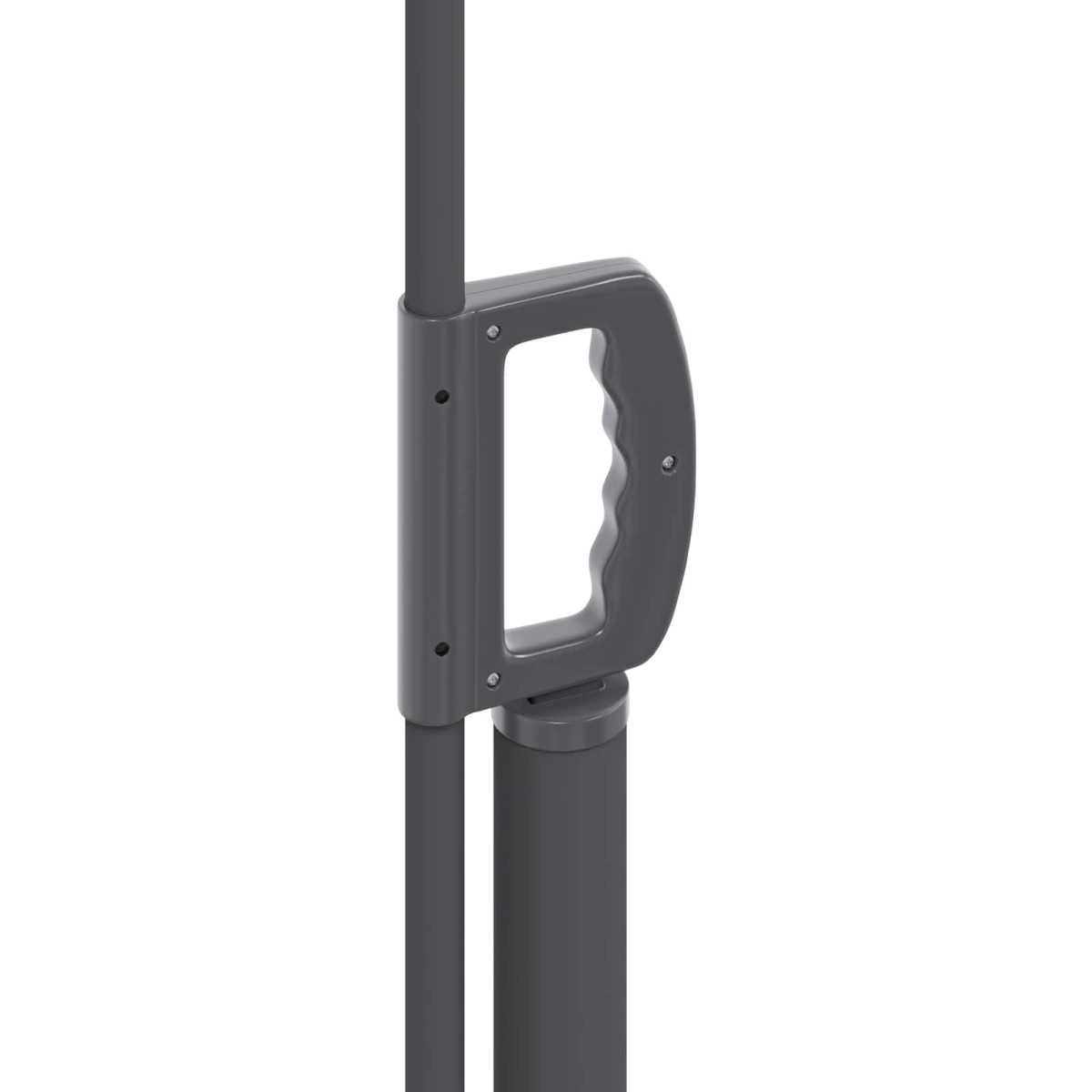vidaXL Ανακλινόμενος Πλευρικός Απλώστρα 120 x 300 cm