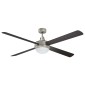 vidaXL Ανεμιστήρας οροφής με φως και τηλεχειριστήριο Ø 130 εκ