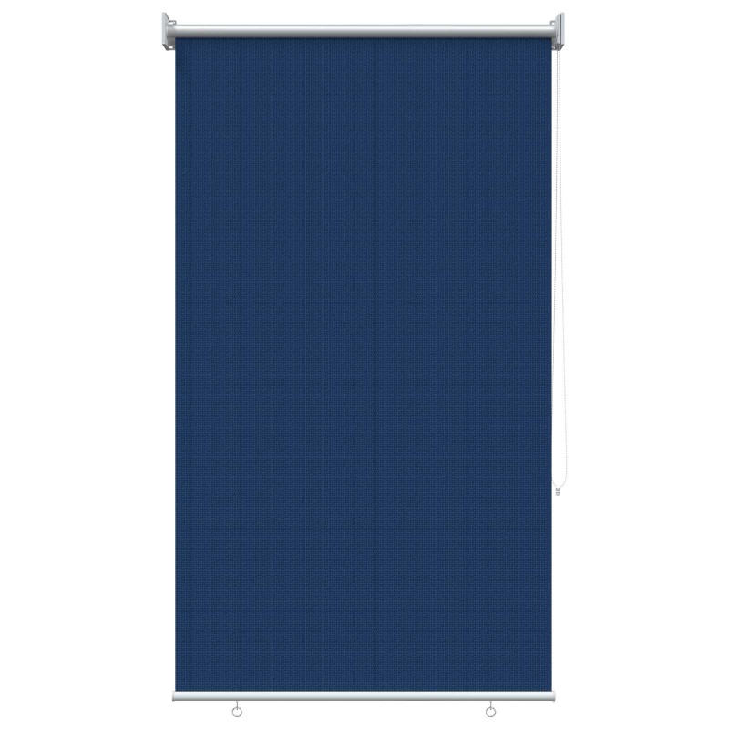 vidaXL Ρολό Εξωτερικού Χώρου 90% Φραγμός UV Μπλε 80 x 140 cm HDPE