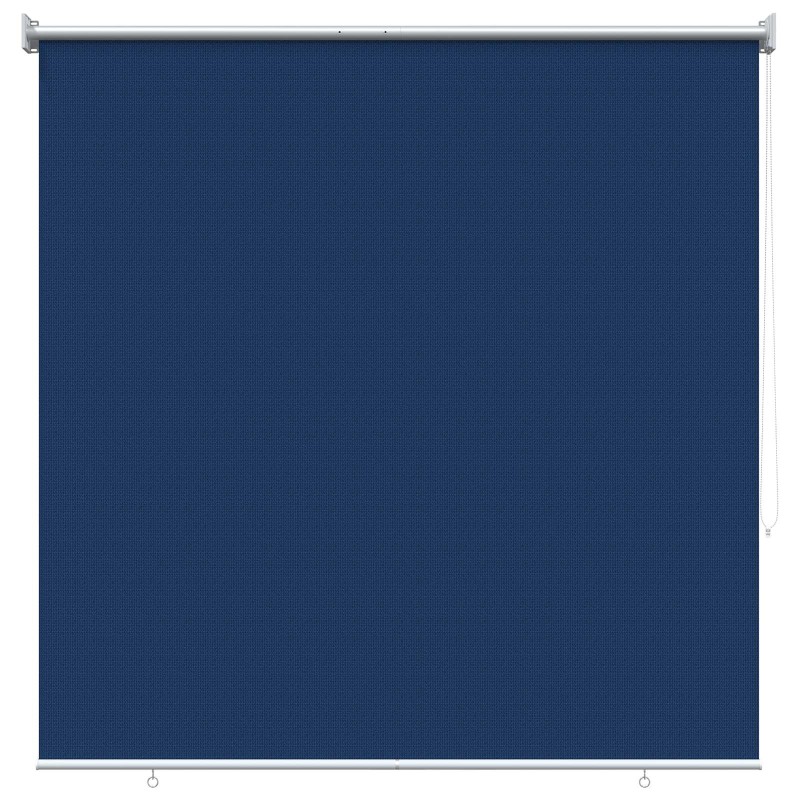 vidaXL Ρολό Εξωτερικού Χώρου 90% Φραγμός UV Μπλε 140 x 140 cm HDPE