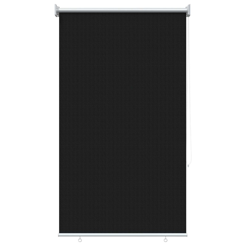 vidaXL Ρολό Εξωτερικού Χώρου 90% Φραγμός UV Μαύρο 80 x 230 cm HDPE