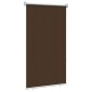 vidaXL Ρολό Εξωτερικού Χώρου 90% Φραγμός UV Καφέ 60 x 140 cm HDPE