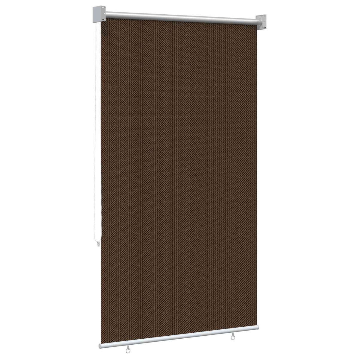 vidaXL Ρολό Εξωτερικού Χώρου 90% Φραγμός UV Καφέ 60 x 140 cm HDPE