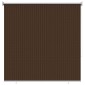 vidaXL Ρολό Εξωτερικού Χώρου 90% Φραγμός UV Καφέ 140 x 140 cm HDPE