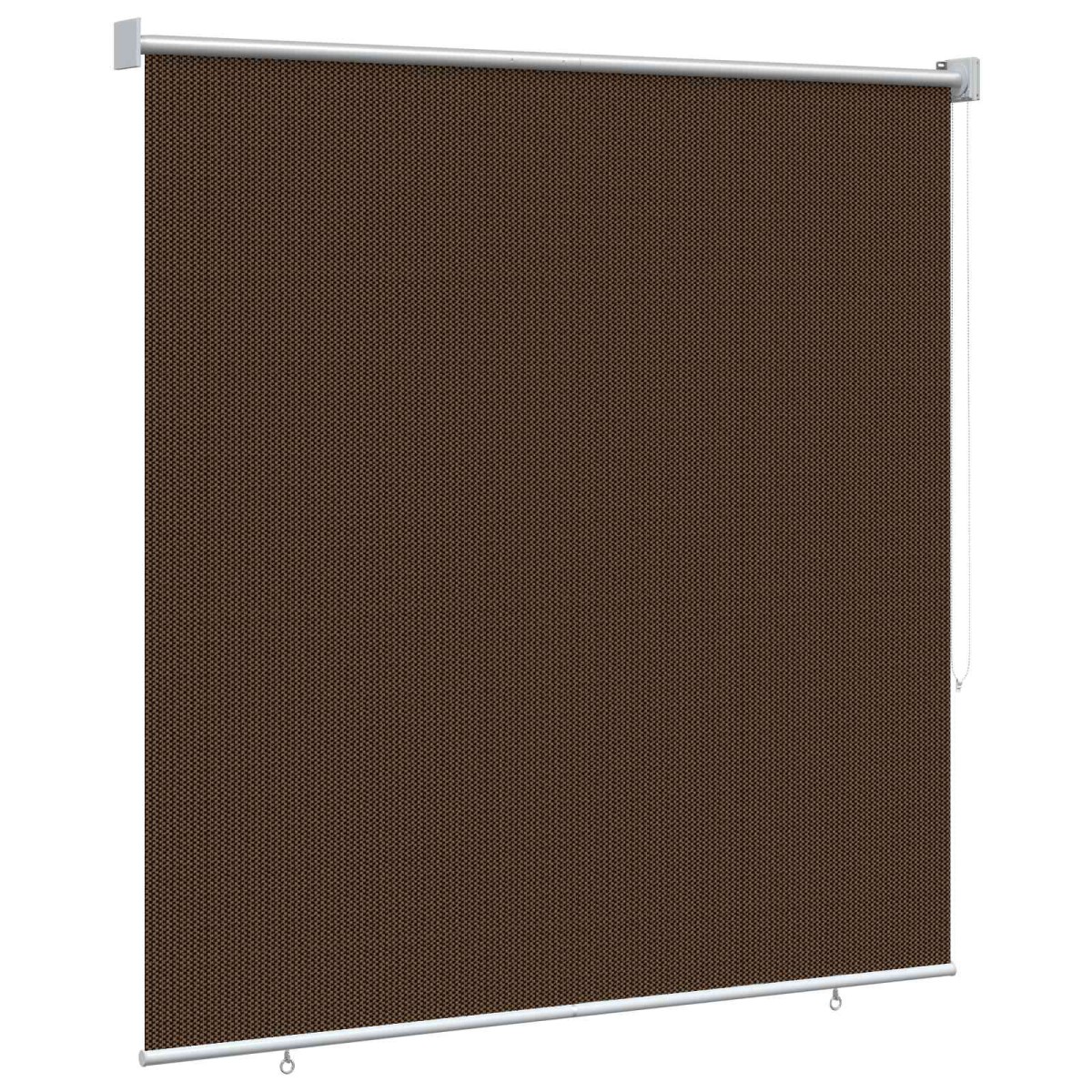 vidaXL Ρολό Εξωτερικού Χώρου 90% Φραγμός UV Καφέ 120 x 230 cm HDPE