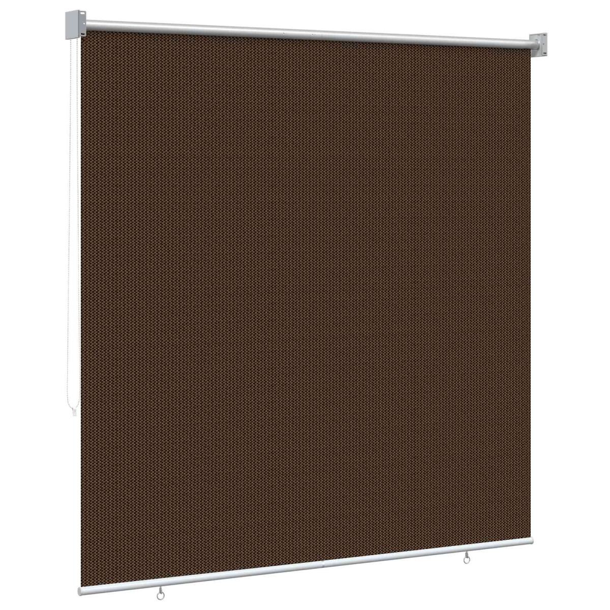 vidaXL Ρολό Εξωτερικού Χώρου 90% Φραγμός UV Καφέ 120 x 230 cm HDPE