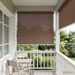 vidaXL Ρολό Εξωτερικού Χώρου 90% Φραγμός UV Taupe 60 x 140 cm HDPE