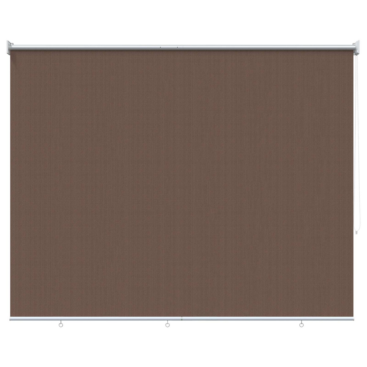 vidaXL Ρολό Εξωτερικού Χώρου 90% Φραγμός UV Taupe 140 x 140 cm HDPE