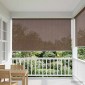 vidaXL Ρολό Εξωτερικού Χώρου 90% Φραγμός UV Taupe 180 x 140 cm HDPE