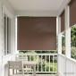 vidaXL Ρολό Εξωτερικού Χώρου 90% Φραγμός UV Taupe 240 x 140 cm HDPE