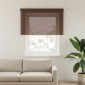 vidaXL Ρολό Εξωτερικού Χώρου 90% Φραγμός UV Taupe 240 x 140 cm HDPE