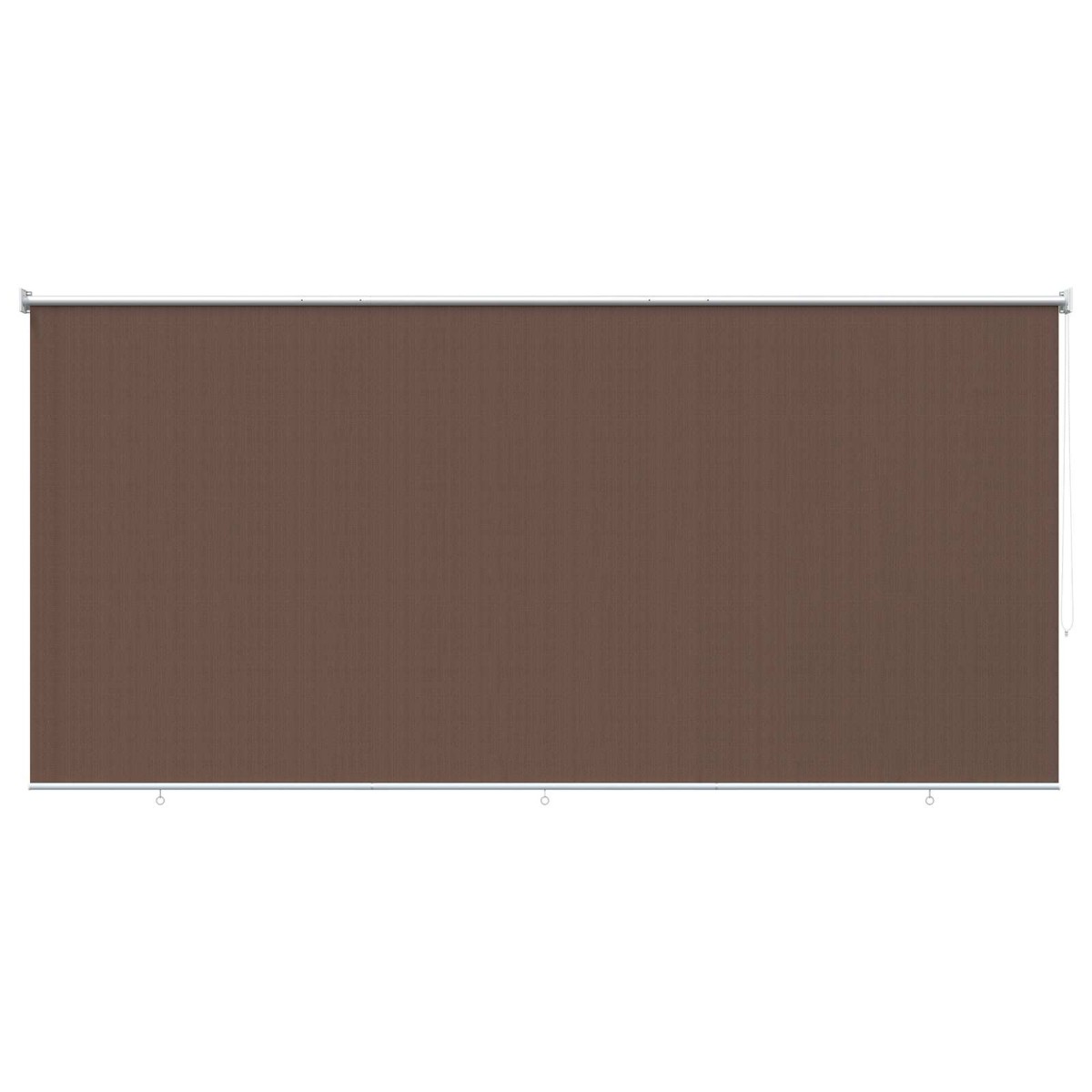 vidaXL Ρολό Εξωτερικού Χώρου 90% Φραγμός UV Taupe 350 x 230 cm HDPE