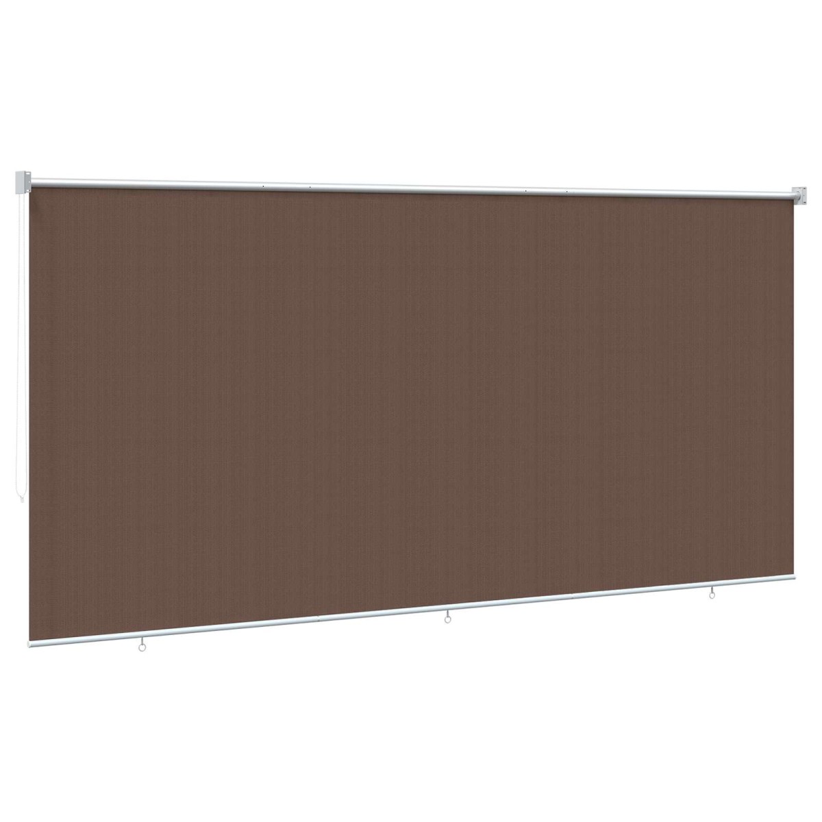 vidaXL Ρολό Εξωτερικού Χώρου 90% Φραγμός UV Taupe 350 x 230 cm HDPE