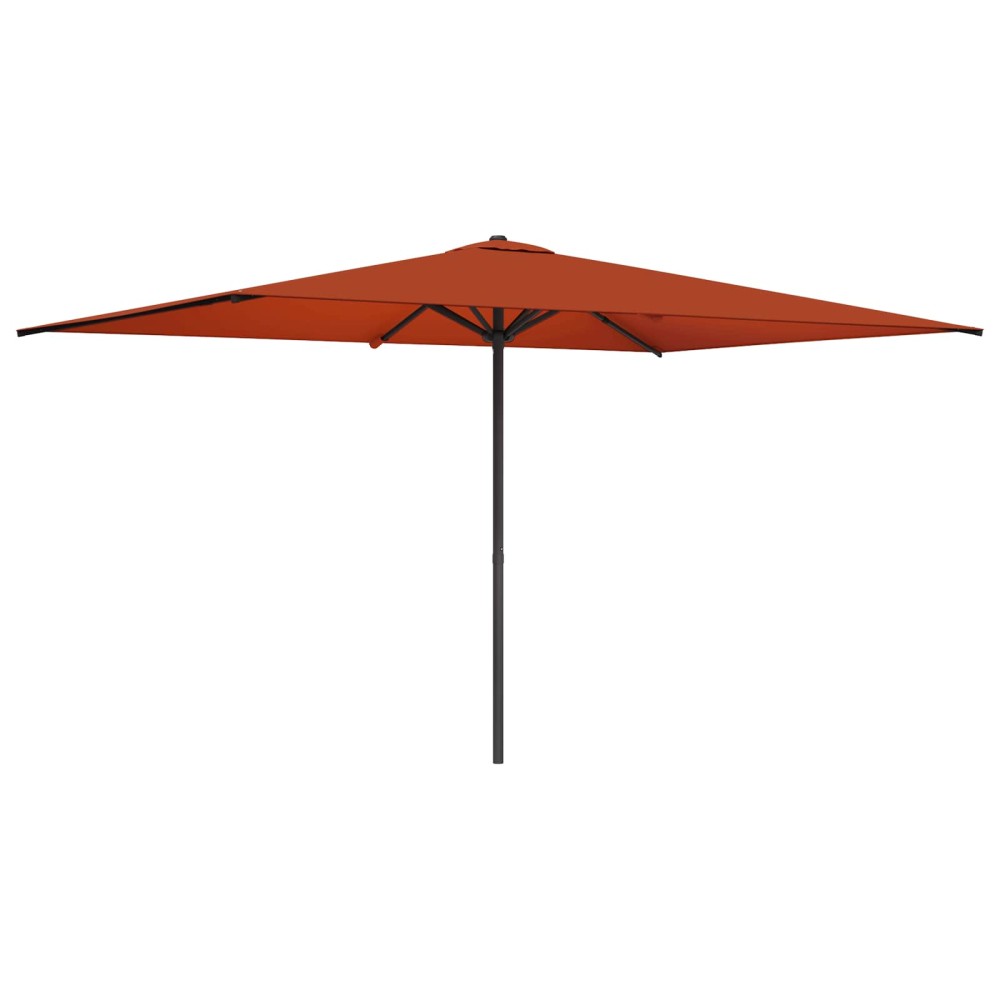 vidaXL Ομπρέλα Κήπου 200 x 300 cm Πολυεστέρας Ορθογώνιος Τερακότα