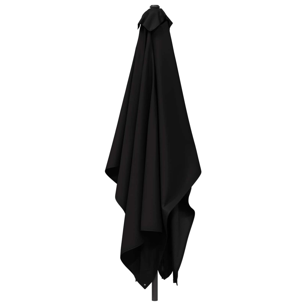 vidaXL Ομπρέλα Κήπου 200 x 300 cm Πολυεστέρας Ορθογώνιος Μαύρο