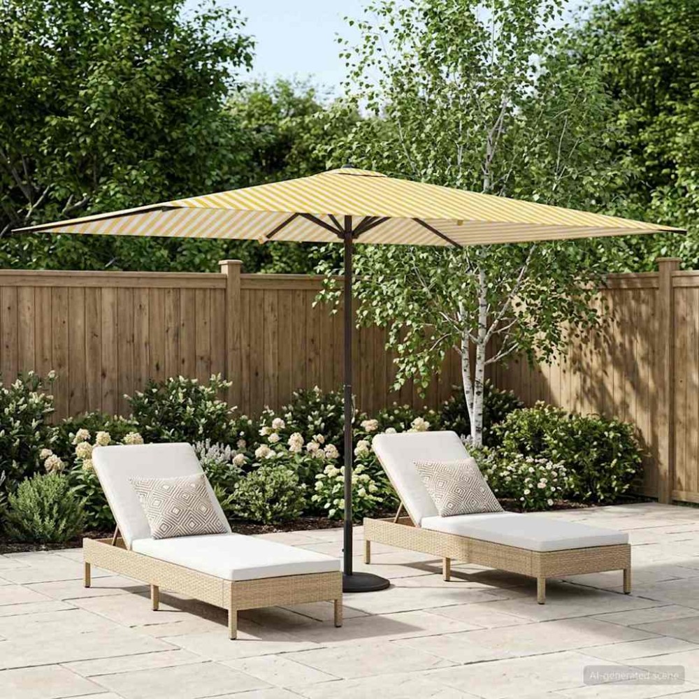 vidaXL Ομπρέλα Κήπου 200 x 300 cm Πολυεστέρας Ορθογώνιος