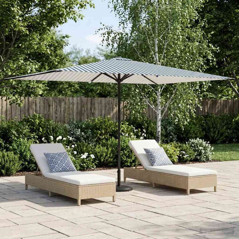 vidaXL Ομπρέλα Κήπου 200 x 300 cm Πολυεστέρας Ορθογώνιος