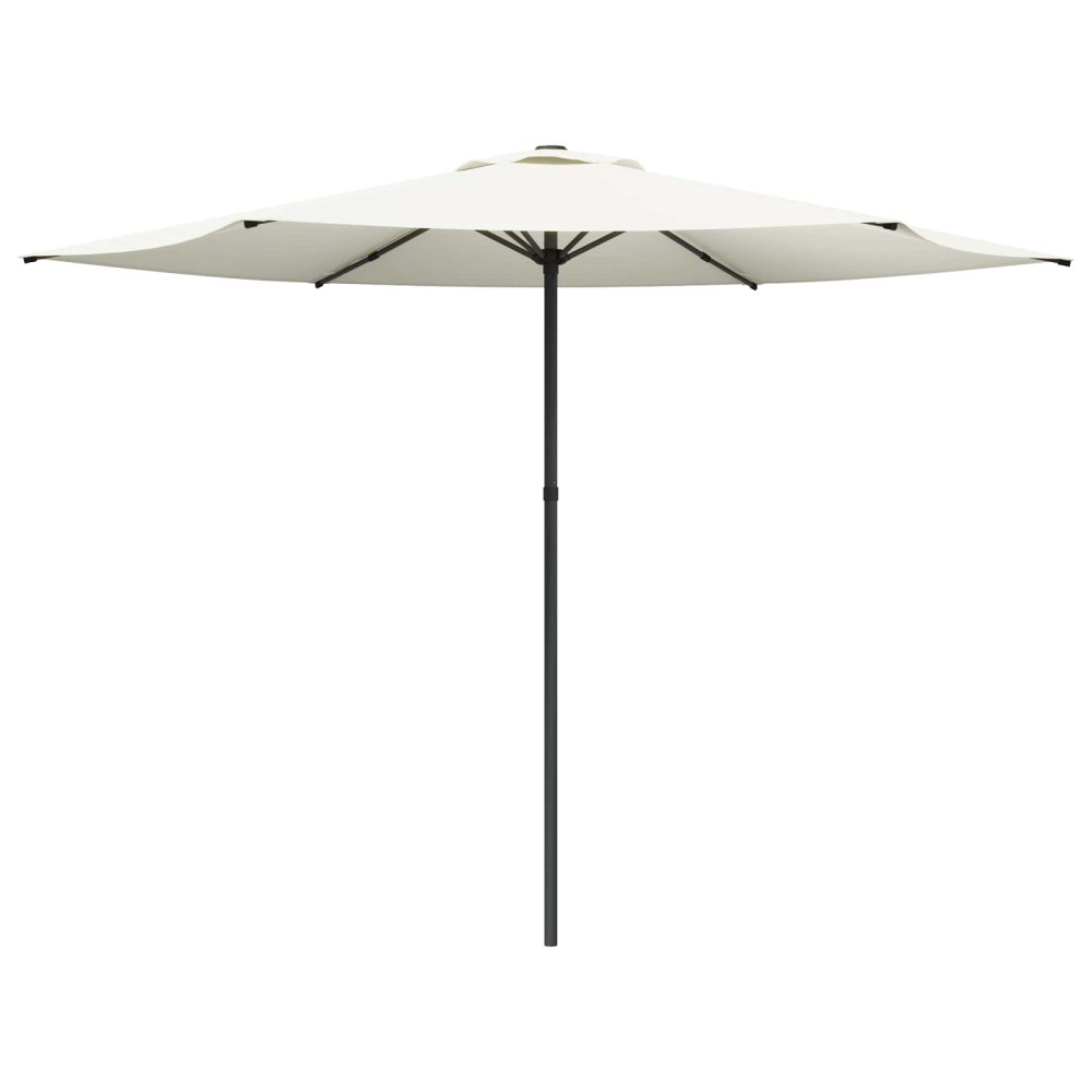 vidaXL Ομπρέλα Κήπου 300 x 300 cm Πολυεστέρας Ορθογώνιος Κρεμ