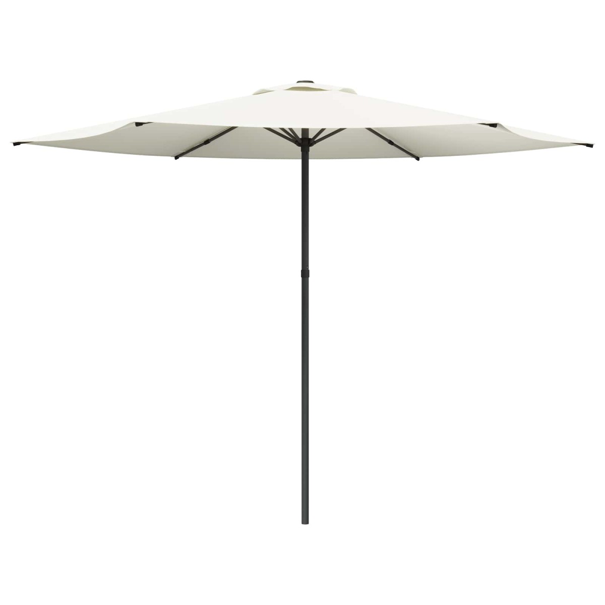 vidaXL Ομπρέλα Κήπου 300 x 300 cm Πολυεστέρας Ορθογώνιος Κρεμ