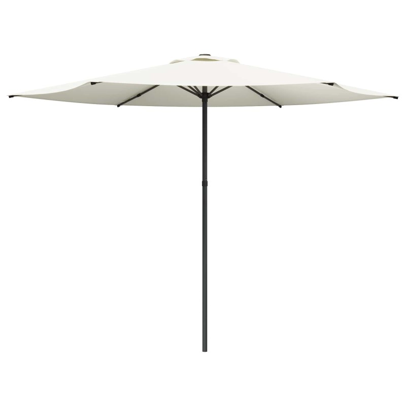 vidaXL Ομπρέλα Κήπου 300 x 300 cm Πολυεστέρας Ορθογώνιος Κρεμ