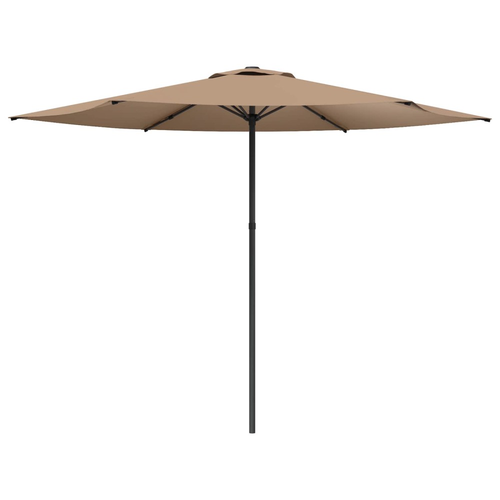 vidaXL Ομπρέλα Κήπου 300 x 300 cm Πολυεστέρας Ορθογώνιος Taupe