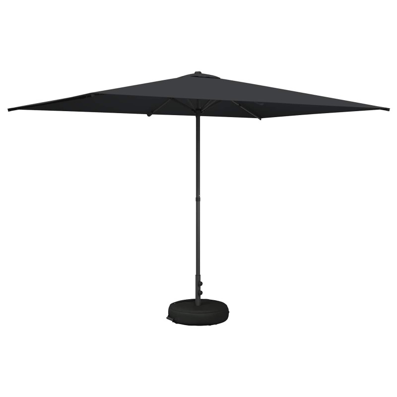 vidaXL Ομπρέλα Κήπου με Βάση 200 x 300 cm Πολυεστέρας Ορθογώνιος