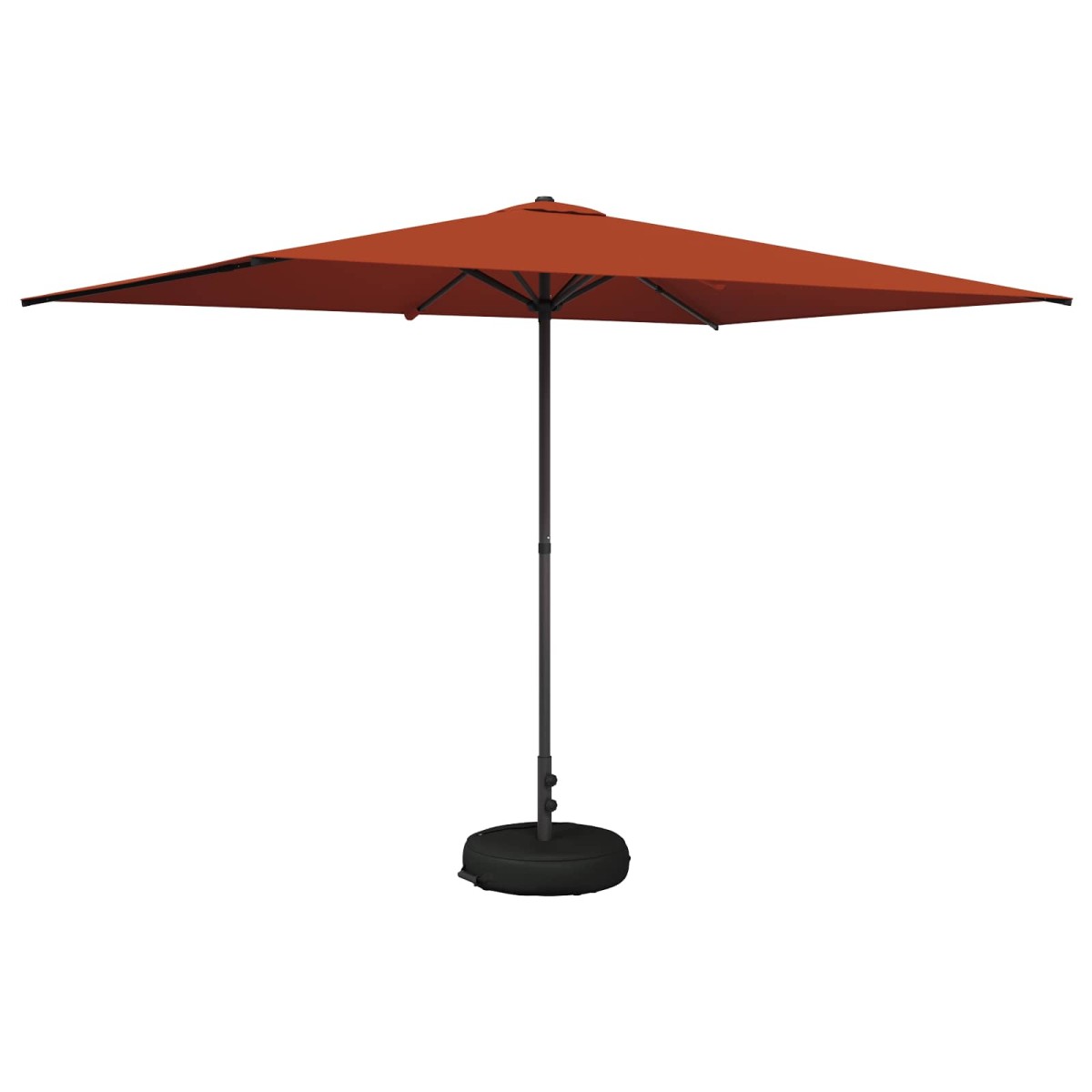 vidaXL Ομπρέλα Κήπου με Βάση 200 x 300 cm Πολυεστέρας Ορθογώνιος