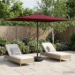 vidaXL Ομπρέλα Κήπου με Βάση 200 x 300 cm Πολυεστέρας Ορθογώνιος