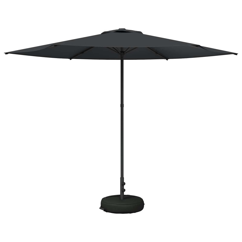 vidaXL Ομπρέλα Κήπου με Βάση 300 x 300 cm Πολυεστέρας Ορθογώνιος