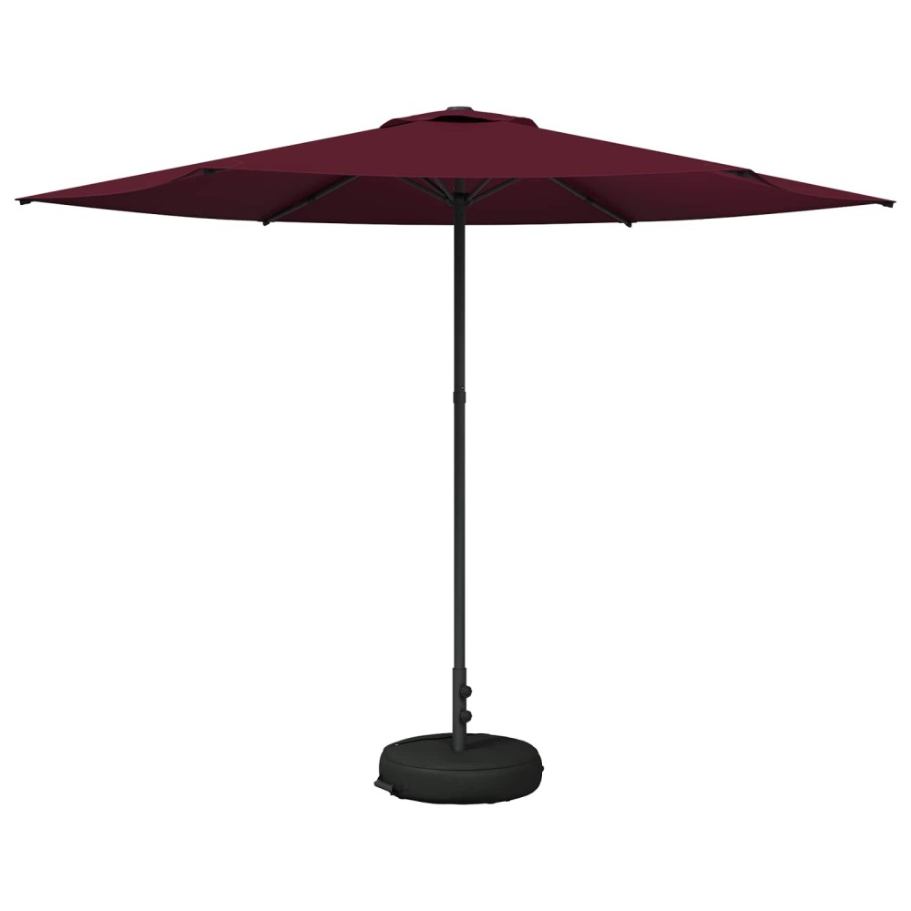 vidaXL Ομπρέλα Κήπου με Βάση 300 x 300 cm Πολυεστέρας Ορθογώνιος