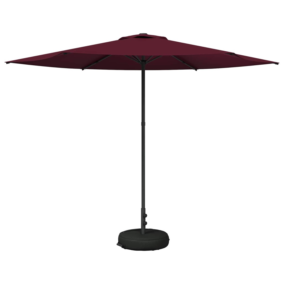 vidaXL Ομπρέλα Κήπου με Βάση 300 x 300 cm Πολυεστέρας Ορθογώνιος