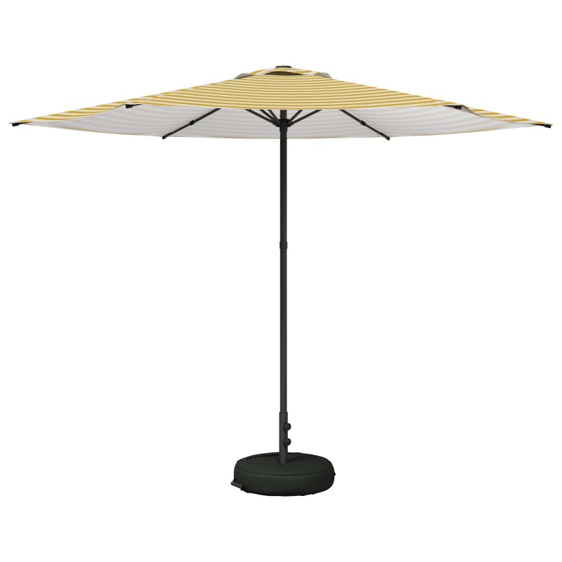 vidaXL Ομπρέλα Κήπου με Βάση 300 x 300 cm Πολυεστέρας Ορθογώνιος