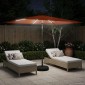 vidaXL Ομπρέλα Κήπου με LED Φώτα και Βάση 200 x 300 cm Πολυεστέρας