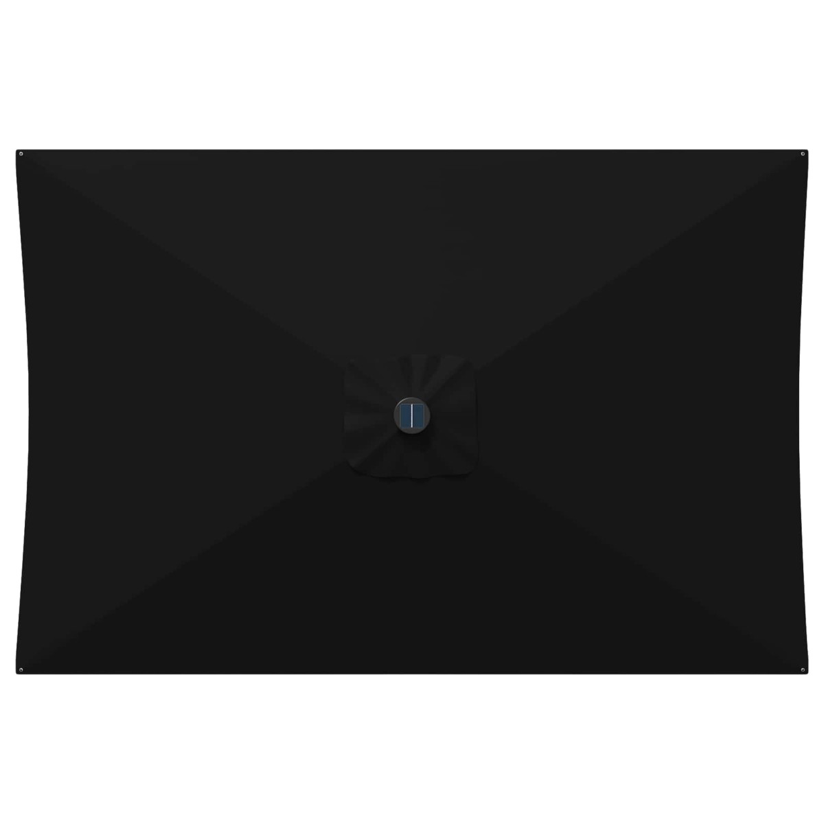 vidaXL Ομπρέλα Κήπου με LED Φώτα και Βάση 200 x 300 cm Πολυεστέρας