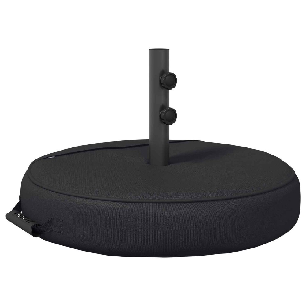 vidaXL Βάση ομπρέλας βεράντας 60 x 60 cm Ατσάλι Μαύρο