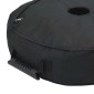 vidaXL Βάση ομπρέλας βεράντας 60 x 60 cm Ατσάλι Μαύρο