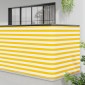 vidaXL Αδιάφανο σκίαστρο μπαλκονιού 150 x 600 cm