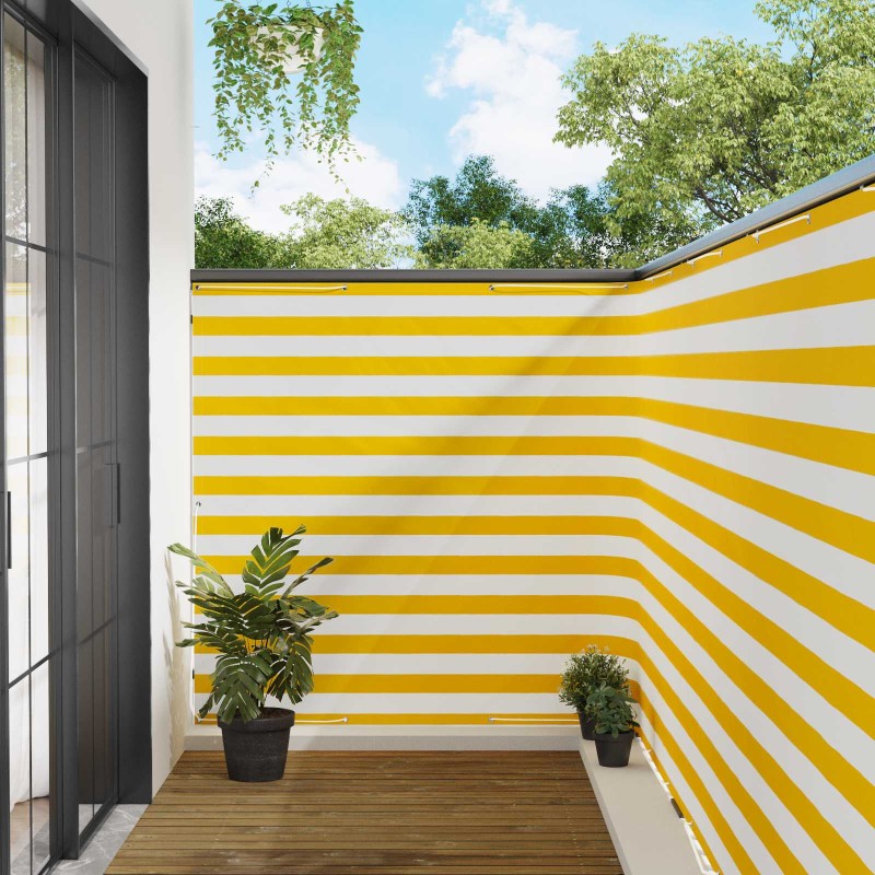 vidaXL Αδιάφανο σκίαστρο μπαλκονιού 150 x 700 cm