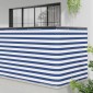 vidaXL Αδιάφανο σκίαστρο μπαλκονιού 150 x 800 cm