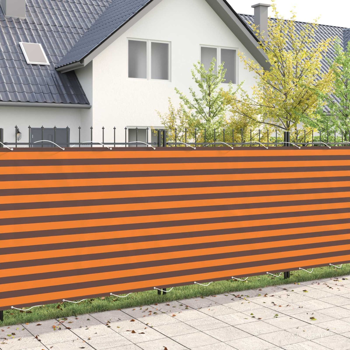 vidaXL Αδιάφανο σκίαστρο μπαλκονιού 150 x 600 cm
