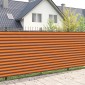 vidaXL Αδιάφανο σκίαστρο μπαλκονιού 180 x 400 εκ