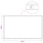 vidaXL Αδιάφανο σκίαστρο μπαλκονιού 180 x 300 cm