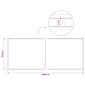vidaXL Αδιάφανο σκίαστρο μπαλκονιού 150 x 1000 cm